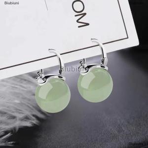 [COD] Biubiuni Cổ Phong Cách Ngọc Bead Bông Tai Nhẹ Nhàng Thời Trang Tính Khí Tai Khóa Cho Phụ Nữ Cô Gái Retro Bông Tai Đồ Trang Sức Phụ Kiện Quà Tặng