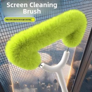 Versatile Double-sided Mesh Screen Cleaning Brush Dust Removal Brush Cleaner Dry Wet