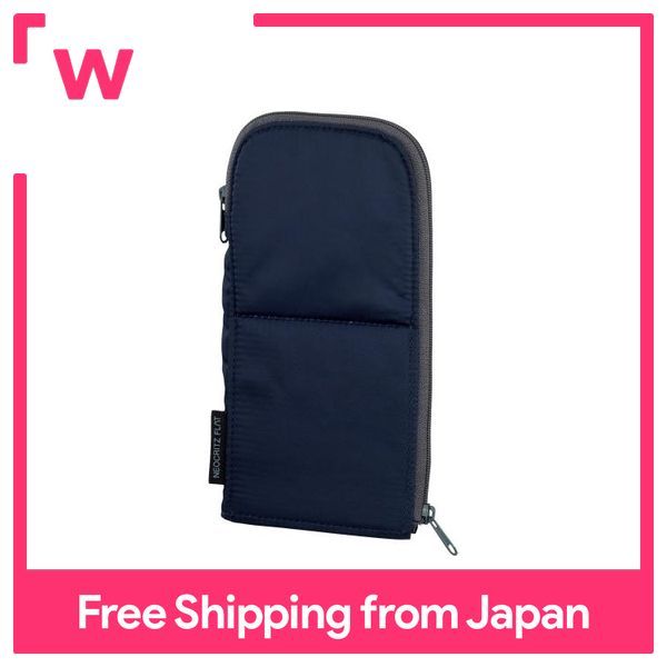 KOKUYO Document Bag"KaTaSu" Stand Type (Navy