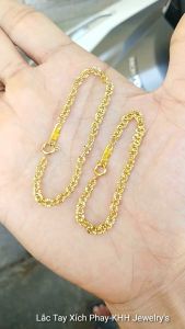 Lắc Tay Xích Phay Nhỏ Nano Cao Cấp 4MM-Dùng tắm rửa thoải mái không (Có Ký Hiệu-Dùng Lâu Dài-Không kiêng nước)