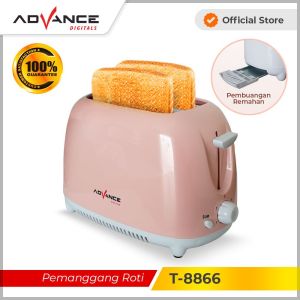 Advance Pemanggang Roti Toaster Sandwich Otomatis Pop-up TOS-T8866 Garansi 1 tahun