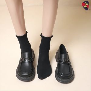 Katerina Fashion Korean Chain Maryjane Shoes Heeled For Women #K-381