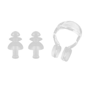 Lasona Swim Earplug Nose Clip Tutup Telinga Penjepit Hidung Renang AR-EP-201