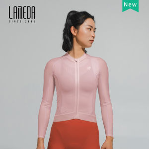 LAMEDA Cycling Jersey Women Long Sleeves UPF50+ Sun Protection Breathable High Elastic With Pockets Spring Summer Professional Bicycle Top Clothing MTB Road Bike Apparel