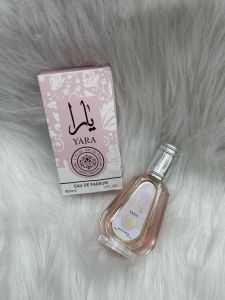 Perfume Arbic LATTAFA 𝗠𝗜𝗡𝗜𝗔𝗧𝗨𝗥𝗘 𝗧𝗥𝗔𝗩𝗘𝗟 YARA  ASAD AMEERAT AL ARAB 50MLParfum 50ML PERFUME