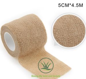 Cuộn băng vải tự dính bọc máy xăm máy phun xăm rộng 5cm dài 450cm