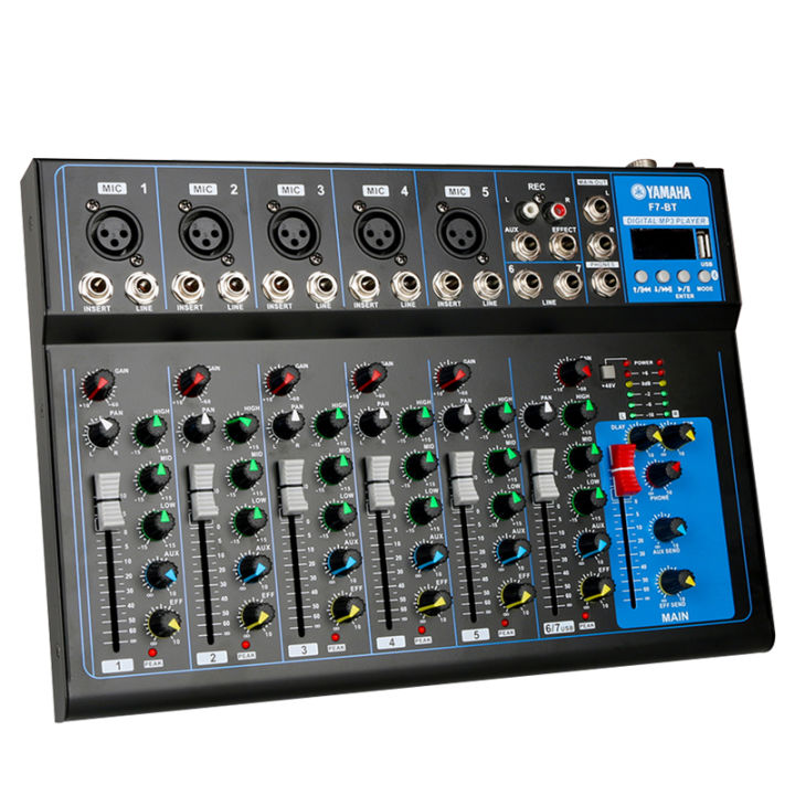 Yamaha 4 channel audio mixer original with sound signal bluetooth usb ...