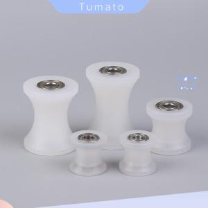 Tumato 1Pcs Nylon U-groove Bearing Roller Track Wheel Guide Roller Support Roller Door Window Sliding Door Mechanical Pulley