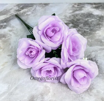 Bunga Rose OF Artificial / Bunga Artificial / Bunga Plastik / Bunga Dekorasi / Dekorasi Pernikahan / Pernikahan