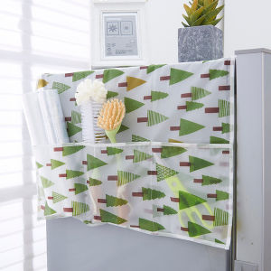 [HCM] Tấm Phủ Tủ Lạnh Máy Giặt Có Ngăn Để Đồ - Tấm Che Tủ Lạnh Chống Bụi Chống Thấm Nước -Hesede