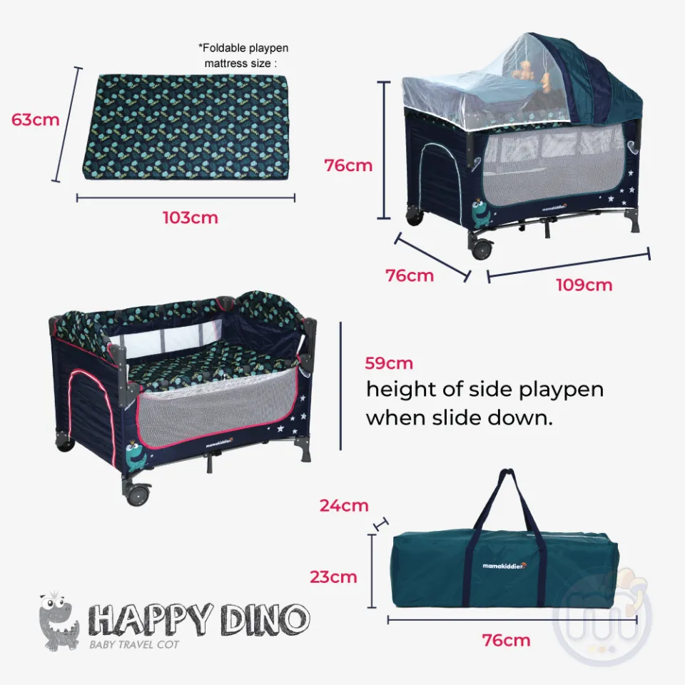 Playpen My Babiie Travel Cot Mattress Size Restorology Baby Travel