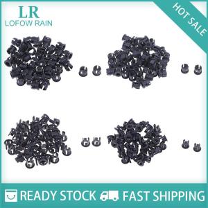 LF Wholesale✨Flash Sale ✨ 50pcs 3mm 5mm nhựa dẫn chủ sở hữu clip-bezels gắn kết trường hợp vỏ màu đen