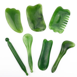 DECINIEE 100% Natural Resin Guash Scrapping Plate Gua Sh Massager Face Meridian Scrapping Plate Piece Massage Tools Arm Massage Tool