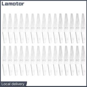 [Vktech] 30 PCS Metal Grass String Trimmer Head Lawn Mower Fittings Slotted  Lawn Mower Saw Blade Head Garden Tool Part