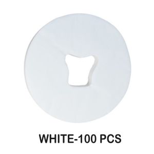 MLADEN 100pcs/Bag Non-Woven SPA Pillow Cover Disposable Face Pad Massage Breathing Sheet Salon Massage