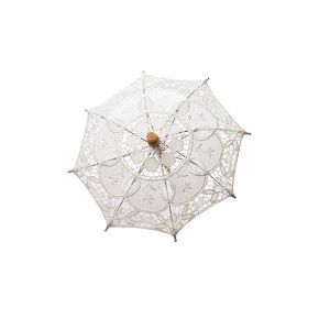 DORADO Chiều dài 26/43cm Ô dù ren Nữ Thêu Ô che nắng cho trẻ em Quà cưới cô dâu Ô cô gái hoa
