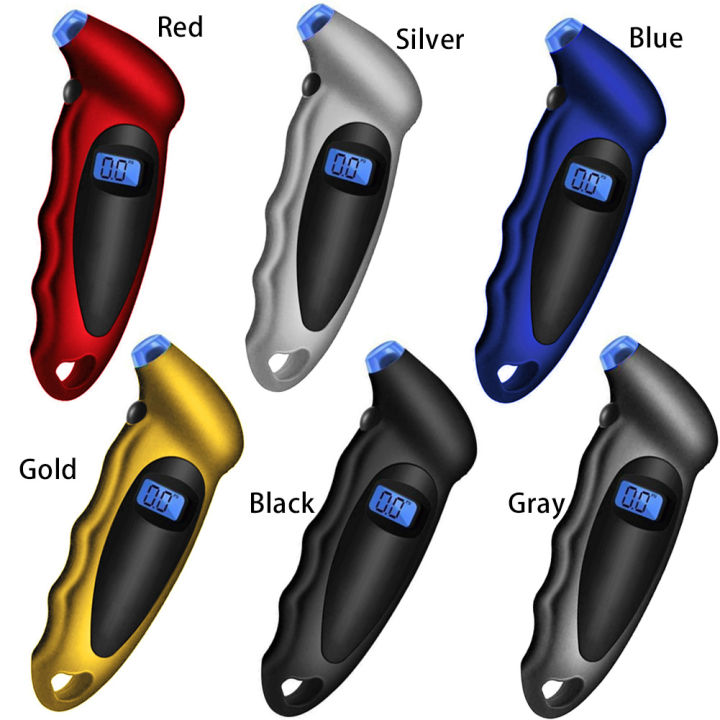 LCD Digital Tire Tyre Air Pressure Gauge Tester Tool Tyre Tools For Car ...