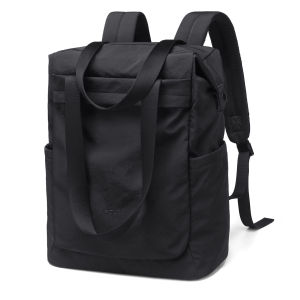 ≮928≯GOLF QUALITY Large Capacity Backpack for Women Fashionable Oxford Cloth Nylon Tote Backpack Waterproof Travel Backpack 15.6 Inch Laptop Bag Versatile Shoulder Backpack Solid Color