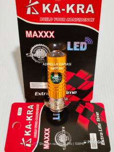 Lampu utama Led H6 laser jauh dekat putih kuning plus senja biru ka-kra Universal