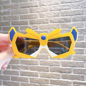 Childrens Square Sunglasses Boy Fashion Cool Glasses Girl Fashion Shade Eyewear Outdoor Wild Sunglasses for Child