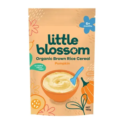 Little Blossom Organic Baby Cereal - Pumpkin