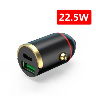 SEAMETAL Dual Port Car Charger 100W Super Fast Charge USB Type-C Interface Phone Chargers ☀0323x