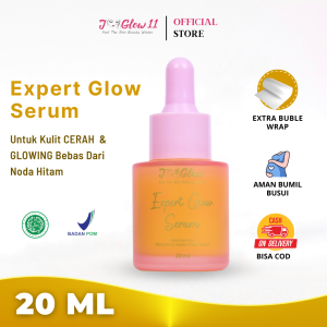 JGLOW Skincare New Expert Glow Serum / SERUM EVERGLOW/SERUM WAJAH UNTUK KULIT NORMAL/MENGENCANGKAN/MENUTRISI/AMAN BUMIL & BUSUI
