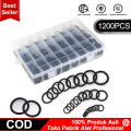 O-ring Set - Oring Seal Kit 1200pcs - Karet Ring Set - Seal Set Motor Mobil - Sealing Rings Gasket Assortment Set Kit Box Oil Waterproof. 
