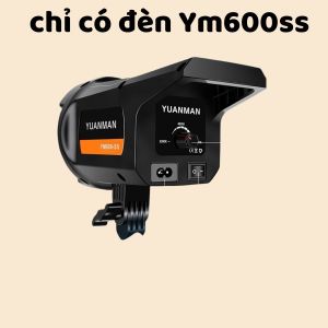 Đèn Chụp Ảnh Studio YUANMAN YM-600SS Công Suất 85W Softbox Cầu Đèn Chụp Studio 3 Màu Sáng Mịn Chân 2m1 Xịn 68Leon