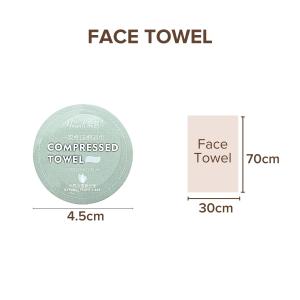 Kasa Bella 1Pc. Portable Compressed Towel | Magic Towel for Travel | Disposable Towel Compressed | Compressed Bath Towel Large