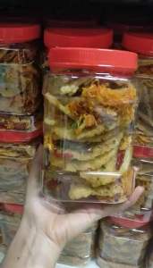 Cơm cháy nước mắm lắc khô gà hủ 500gr