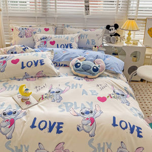 การ์ตูนชุดเครื่องนอนกระรอกสตรอเบอร์รี่หมีผ้าปูที่นอนราชินีเดียวกษัตริย์ Cabar กับปกผ้านวม