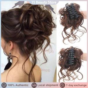 Wig Hair Clip Messy Curly Hair Wigs for Women Wig Bun Hairpin Bud Hair Claw Clip