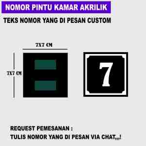 Nomor Kamar Kos Hotel Penginapan Homestay Villa