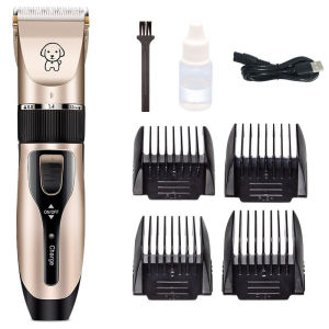 【SG Seller】Pet Grooming Shaver Clipper Dog Cat Hair Trimmer Pet Shaver Hair Clipper Set Rechargeable Pet Trimmer Kit