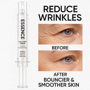 Peptide Collagen Cream Face Skincare Whitening Collagen Cream Day Night Anti Aging Skincare Facial Moisturizer Plump Glow Elasticity