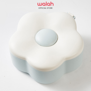 Multifunctional Flower Makeup Mirror With Storage Box Makeup Mirror Folding Desktop Cosmetic Mirrors