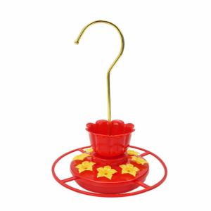 ER52858 Plastic Hummingbird Feeder Leak-proof Detachable Bird Food Bowl Feeding House Durable Hanging Feeder Bowls Bird Supplies
