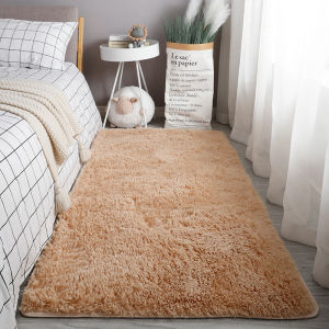 80x120/80x160cm Home Living Room Bedroom Floor Carpet Gradient Color Carpet Bedroom Living Room Bedside Washable Mat Soft Fluffy Carpets