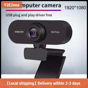 【Local shipping】 Elough 2K HD Webcam cho máy tính để bàn máy tính xách tay máy tính mini USB Web Camera với micro Web Cam cho Youtube Skype