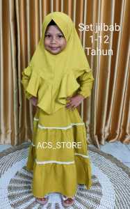 Gamis Anak Perempuan set jilbab
