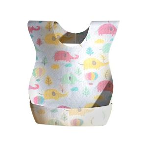 【SG】Disposable Baby Bibs Baby Waterproof Bib Soft Baby Bibs for Weaning