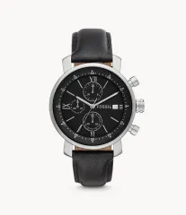 Fossil BQ3745 Ashtyn Three-Hand Date Black Leather Watch Fossil BQ3745 Ashtyn Three-Hand Date Black Leather Watch  main image 2