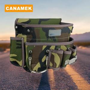 【CANAMEK】 1Pcs Hardware Tool Bags Oxford Cloth Multifunctional Waist Bag Suitable For Woodworking Electricians Maintenance And Decoration