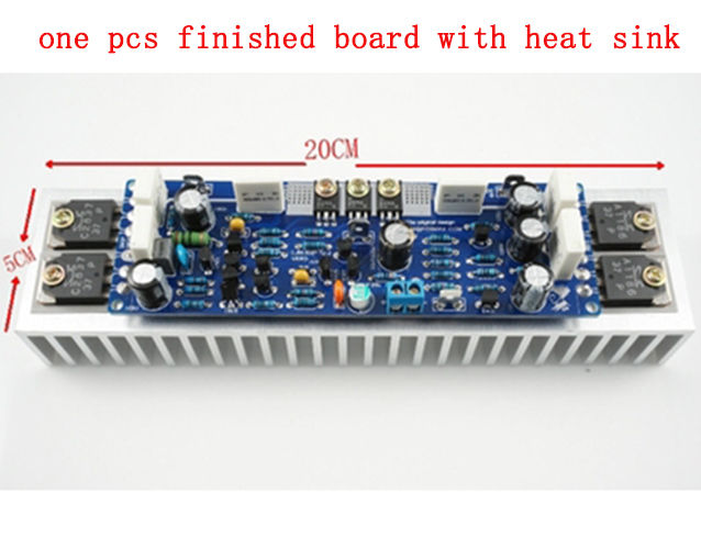 Q-BAIHE LJM L12-2 Mono Class AB Power Amplifier Board - 120W Assembled Module (+-55V, No Heatsink)
