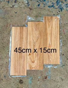 (Combo 10 Tấm) SÀN NHỰA GIẢ GỖ 91cm x 15cm có keo sẵn bóc chống thấm nước dán HCM
