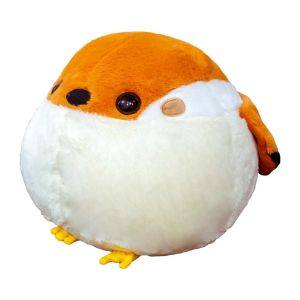 PANG8 Lifelike Sparrow Round Sparrow Plush Toys Cartoon Titmouse Fat Round Sparrow Titmouse Stuffed Toy Kids Plush Doll Cute Bird Plush Pillow Wedding Party Decor