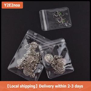 【Local shipping】 20Pcs 26 Wires PVC Transparent  Bags Storage Gift Jewelry Packing Bags