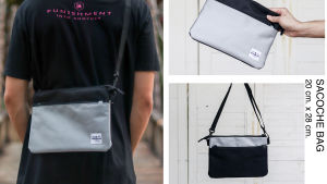 IA SACOCHE BAG (GRAY/BLACK)