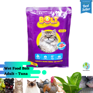 Makanan Kucing Basah Bolt Pouch
